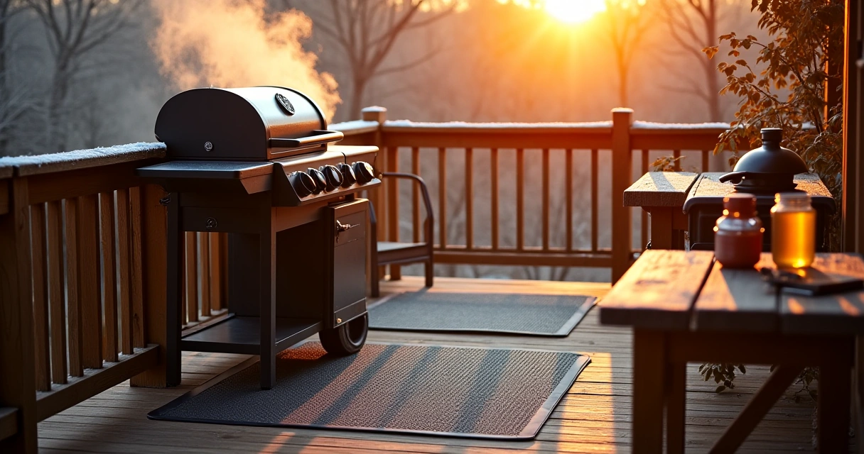 Best Grill Mats To Protect Decks In Winter