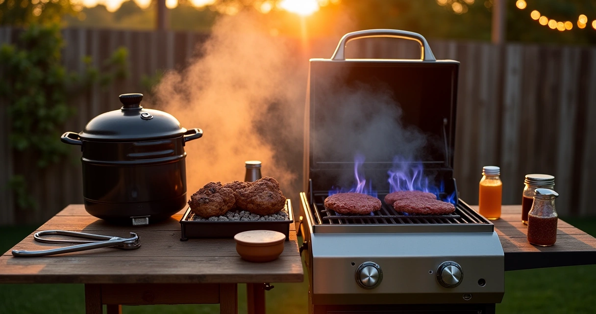 Charcoal vs Gas Grill