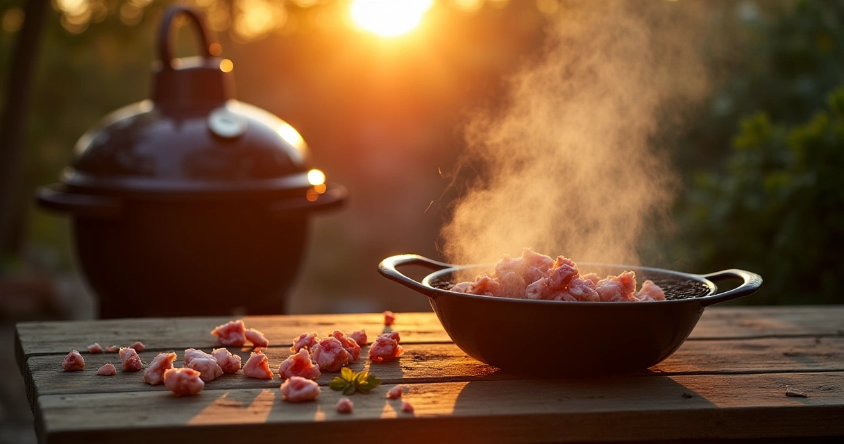 How to Choose the Perfect Wood Chips for Smoking Spring Lamb and Ham Recipes on a Charcoal Grill