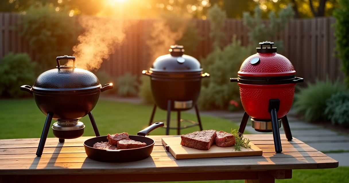 Weber Kettle vs Kamado Joe Comparison